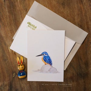 Postkarte Eisvogel