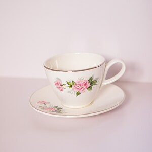 Vintage Rose Cottagecore Tea Cup Set image 2