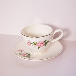 Vintage Rose Cottagecore Tea Cup Set image 3