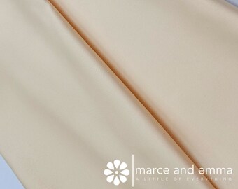 Cream Smooth Bridal Satin by the Yard Dull Satin Bridal Dress Matte Satin for Gowns Satin Peau De Soie Duchess Satin Non Shinny Satin Fabric
