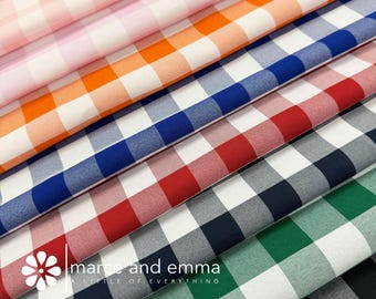 Farmhouse Gingham Tablecloth Wide Width Picnic Blanket Country Style Kitchen Decor Dining Set Checkered Pattern Home Accent Rustic Bundle