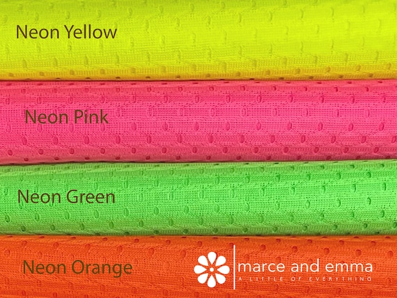 Sports Mesh Jersey Fabric FootBall Mesh Knit for Athletic Jersey Breathable Neon Color Active Wear Fabric Mesh Sports Mesh Knit Fabric