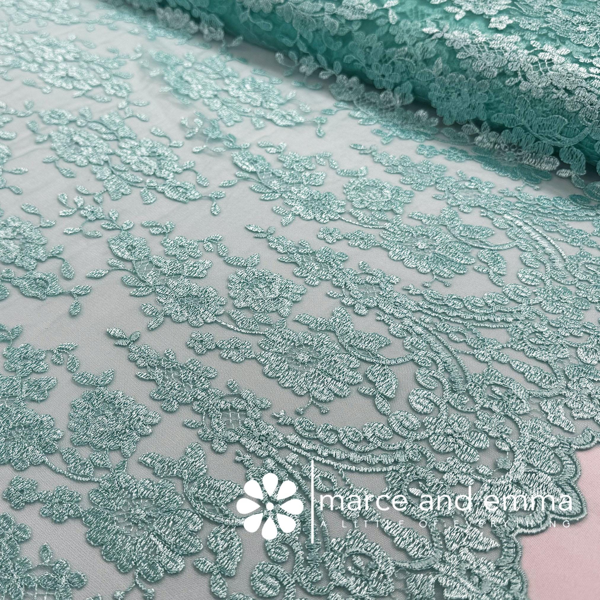 Mint Green Lace Dress - Etsy