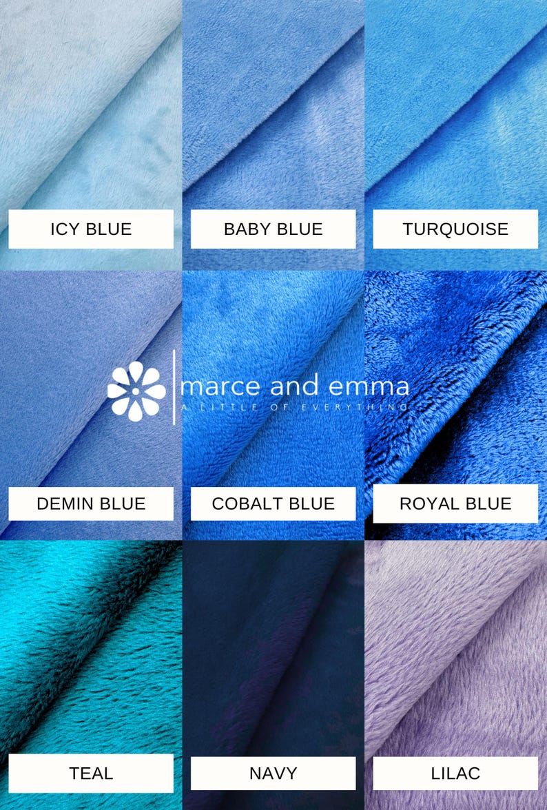 Soft Plush Material Premium Quality Minky Fabric Yard Wide Construction Multiple Color Options Sewing Project Essential Baby Blanket Making Supply Craft Room Resource Professional Grade Details One Sided Design Three Millimeter Pile Texture