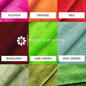 Soft Plush Material Premium Quality Minky Fabric Yard Wide Construction Multiple Color Options Sewing Project Essential Baby Blanket Making Supply Craft Room Resource Professional Grade Details One Sided Design Three Millimeter Pile Texture