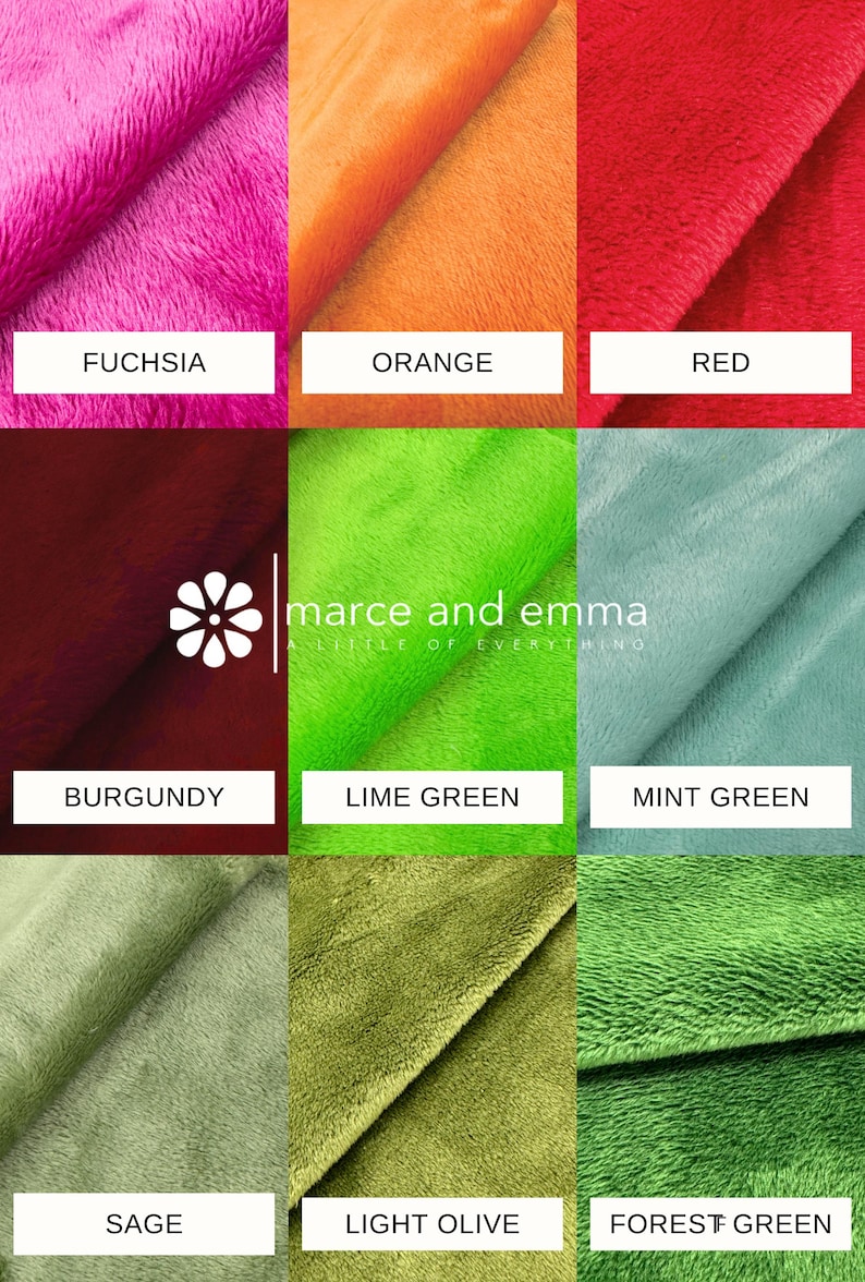 Soft Plush Material Premium Quality Minky Fabric Yard Wide Construction Multiple Color Options Sewing Project Essential Baby Blanket Making Supply Craft Room Resource Professional Grade Details One Sided Design Three Millimeter Pile Texture