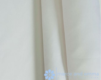 Off White Smooth Bridal Satin by the Yard Dull Satin Bridal Dress Matte Satin for Gowns Satin Peau De Soie Duchess Satin Non Shinny Satin