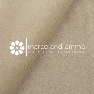 Wide Width Fabric Premium Minky Material Soft Plush Construction Multiple Color Options Available Project Supply Essential Baby Blanket Making Resource Professional Grade Quality One Sided Design Three Millimeter Pile Height Sewing Craft