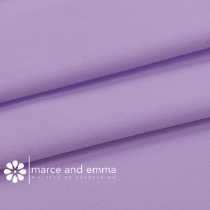 Lilac Gabardine Fabric for Suit Polyester Gabardine by the Yard Lilac Fabric for Pants Gabardin for Uniform Fabric Napkin Material Overcoat