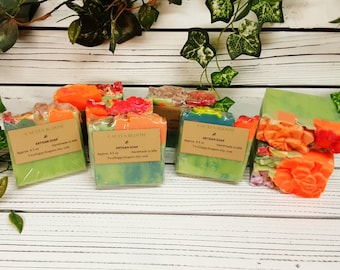 Cactus bloom soap bars. Handmade, coldprocessed soap. Artisan soap. Handcrafted,  natural  soap.