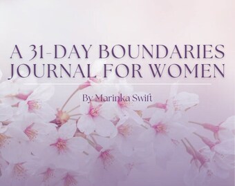 Boundaries Journal for Women