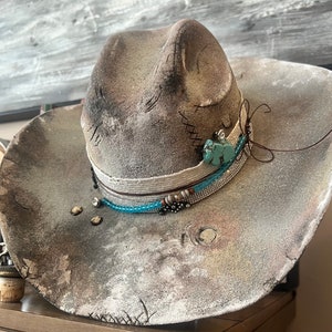 Custom Cowboy Hat &quot;The Dirty Cowgirl”