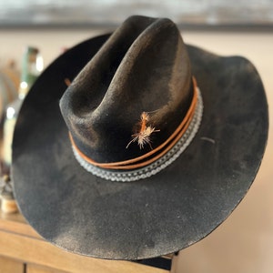 Custom Cowboy Hat &quot;Elkwing Caddis&quot;