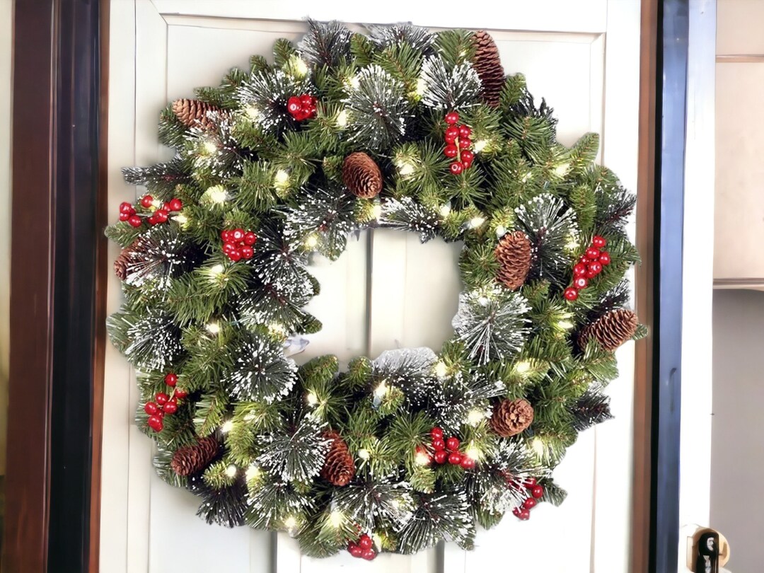 Buy Christmas Wreath Christmas Door Decoration Wreath for Online in