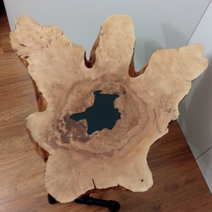 One of a kind, unique, original paw print table design!