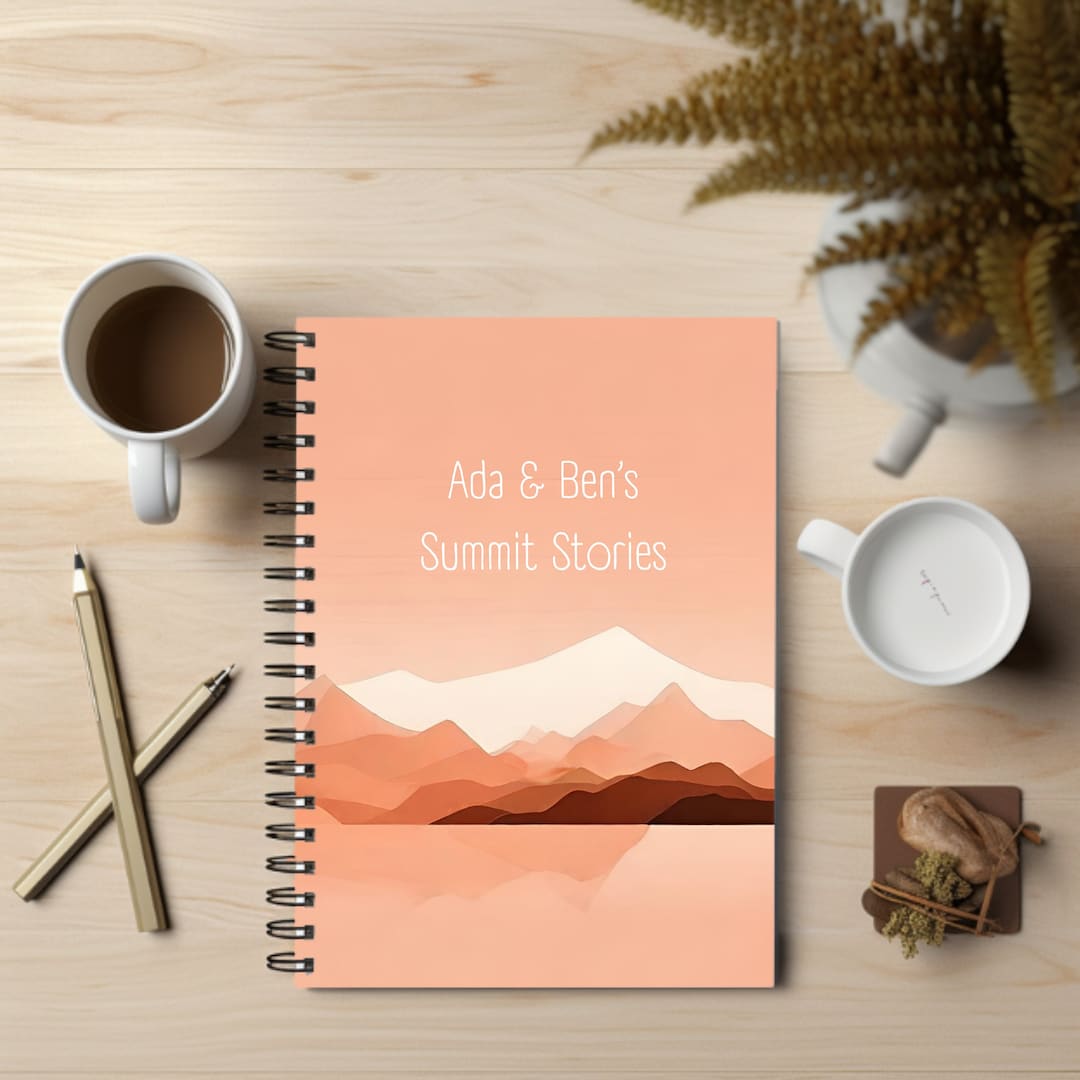 Personalized Journal Notebook Custom Spiral Notebook Hardback Journal