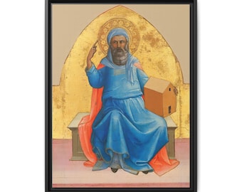 Noah Canvas Art Print | Lorenzo Monaco 1408-1410 | Medieval Painting