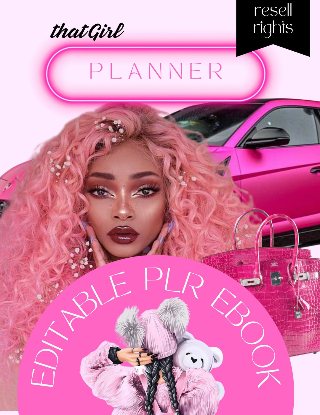 Canva Digital Template Planner Magical Canva Planner Easy To Edit