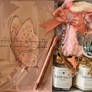 Self Care Geschenkbox, Ermutigungs-Care-Paket, Denken an Sie Geschenk, Aufmunterungsgeschenk, Sie werden geliebt Geschenk
