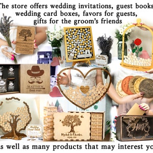 Shamrock Drop Box Guest Book: Green Irish Wedding Clover Keepsake, Saint Patrick's Day Guestbook Bild 9