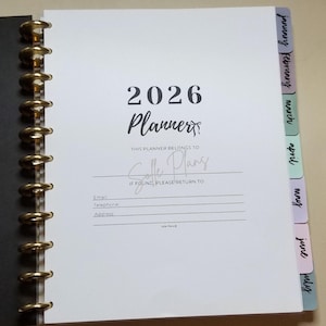 2026 Planner: Monthly, Weekly, Memory Keeping, Undated Weekly, Printable
