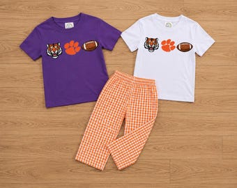 Atuendo para el día del partido de los Clemson Tigers