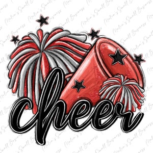 Personalized Cheer Png Sublimation Design Download, Team Color Png ...