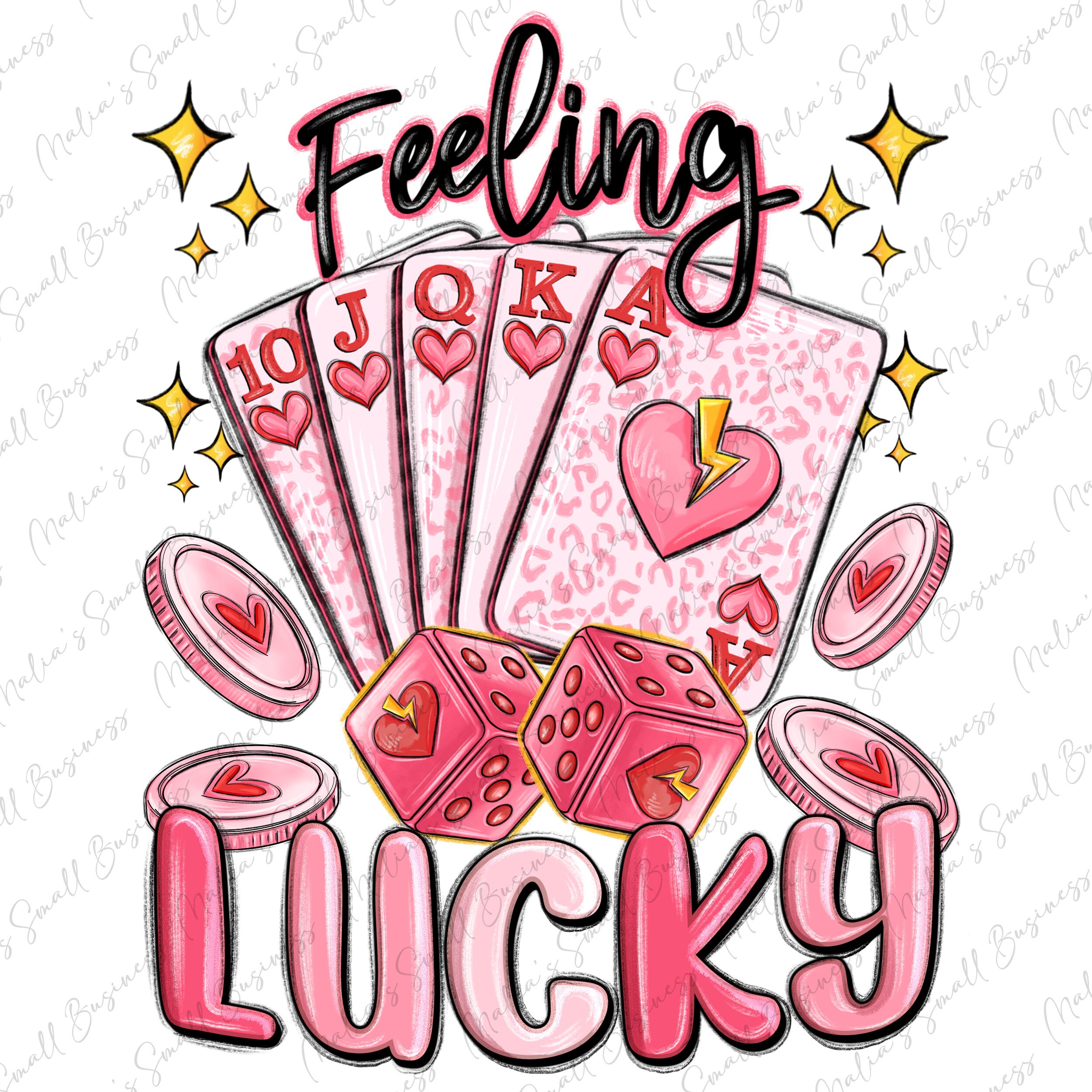Trendy Lucky You Print, Affiche de carte à jouer Retro Black Hearts Ace