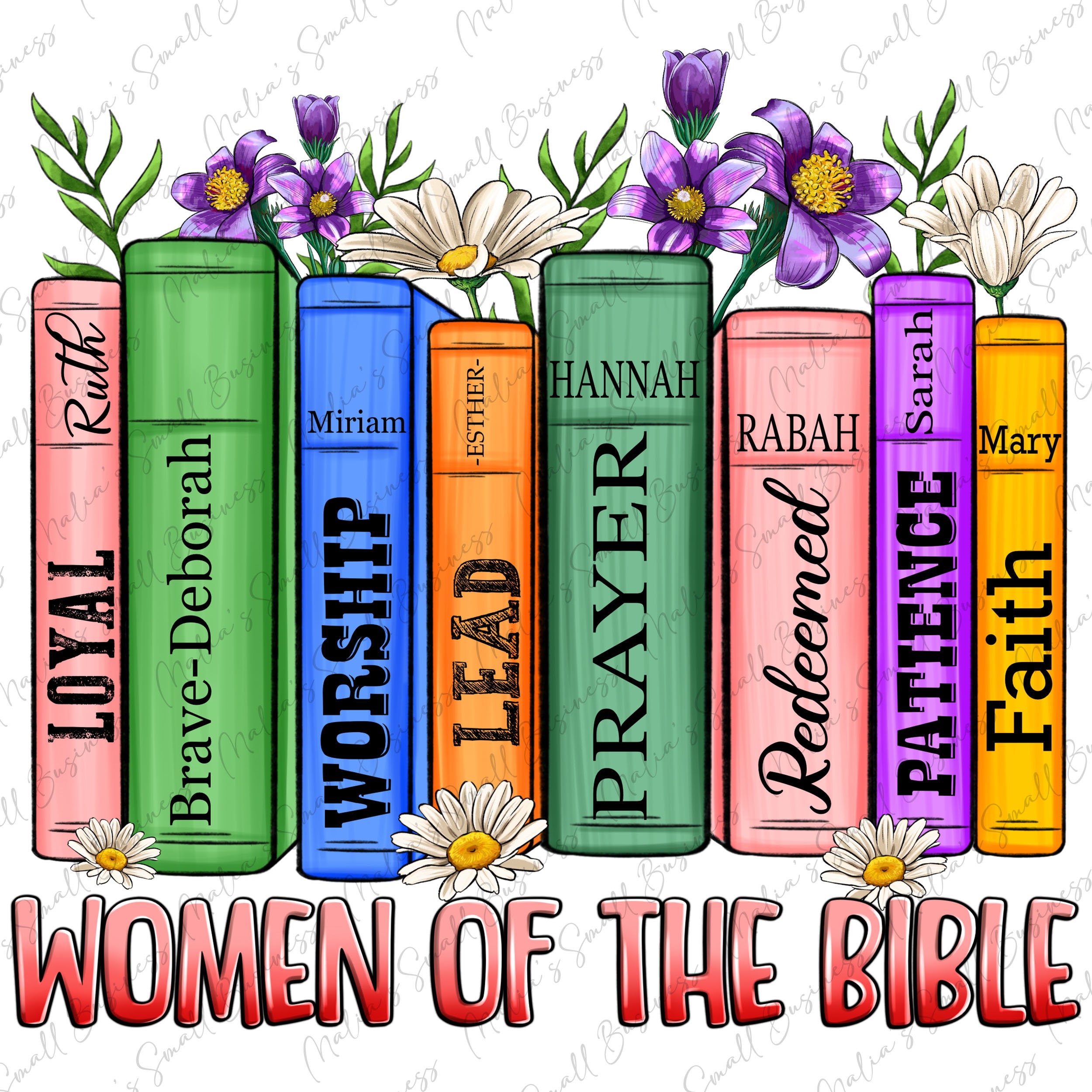 Women of the Bible Png Sublimation Design Download, Christian Png ...
