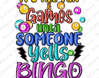Bingo png Sublimationsdesign herunterladen, Bingospiel png, Bingokugeln png, Spielabende png, Bingo Design png, Sublimationsdesigns herunterladen