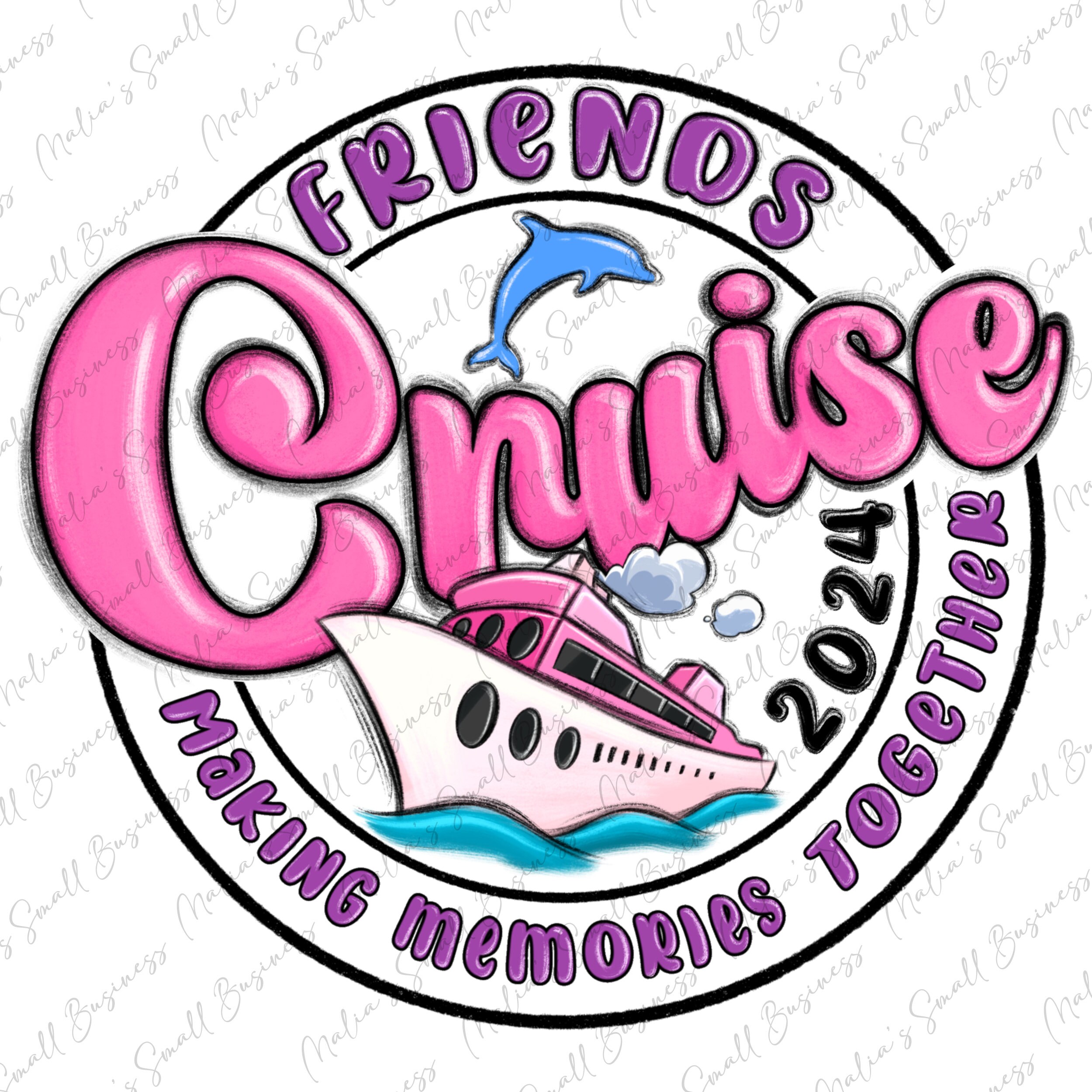 Friends 2024 cruise png sublimation design download, cruise png, summer png, summer holiday png, sublimate designs download