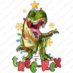Tree-rex t-rex Christmas dinosaur png sublimation design download, Merry Christmas png, Christmas T-rex png, sublimate designs download