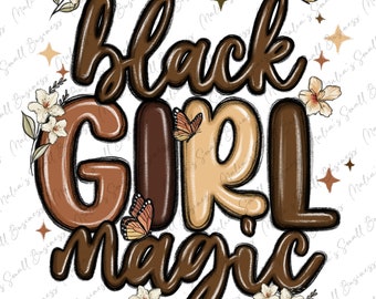 Black girl magic png descarga de diseño de sublimación, Juneteenth png, Día de la Emancipación png, 1865 vibes png, descarga de diseños sublimados