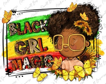 Descarga de diseño de sublimación PNG de magia de chica negra, PNG de Juneteenth, PNG del Día de la Emancipación, PNG de vibraciones de 1865, descarga de diseños sublimados
