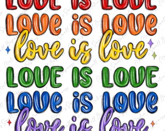 Love is love LGBTQ+ png sublimation design download, Pride png, love is love png, LGBTQ+ png, sublimate designs download