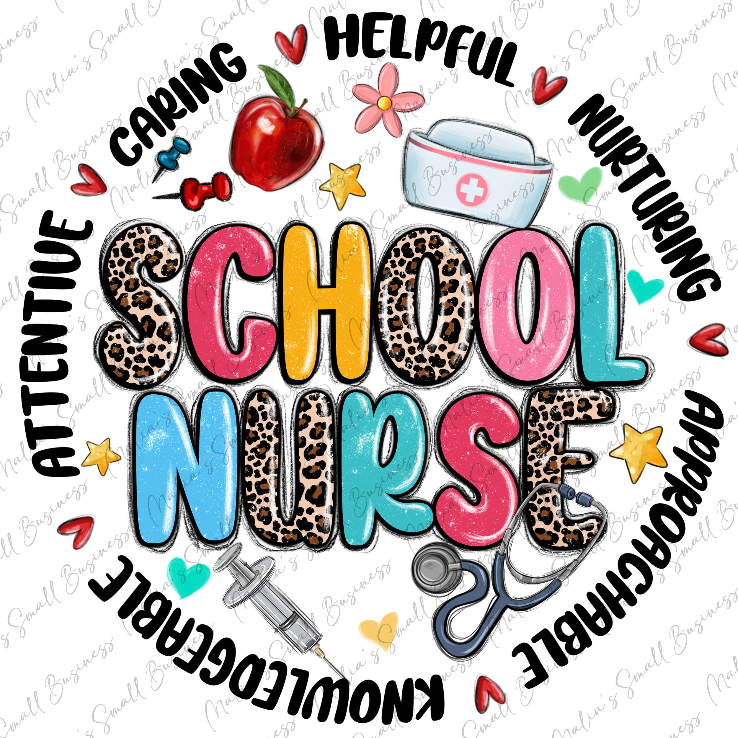 School Nurse Clipart - Etsy