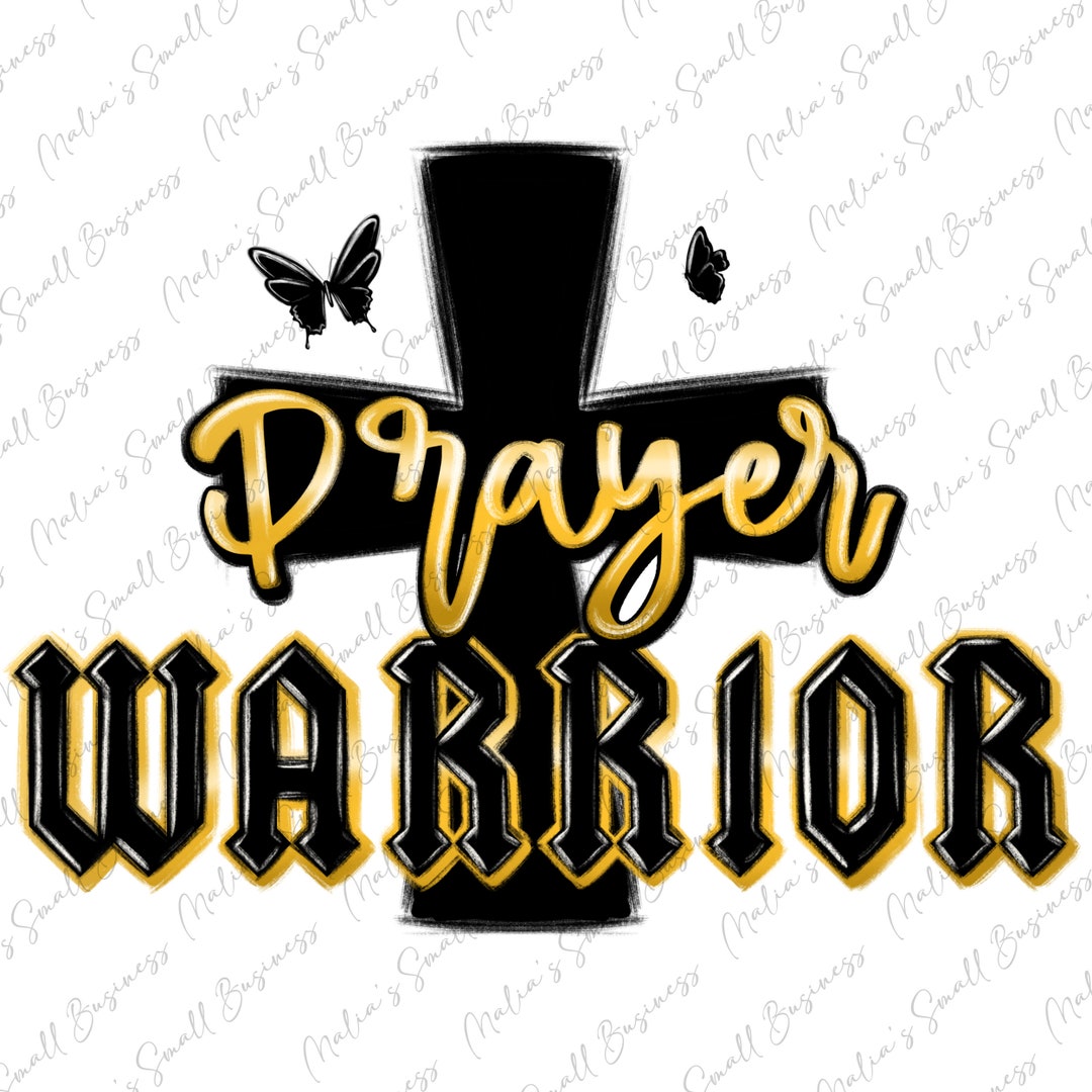 Christian Prayer Warrior Png Sublimation Design Download, Christian Png ...