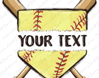 Personalized Softball png sublimation design download, Softball png, sport png, game day png, custom name Softball png, designs download