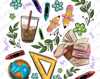 Teacher png sublimation design download, Teacher's Day png, Teacher life png, Teacher design png, sublimate designs download