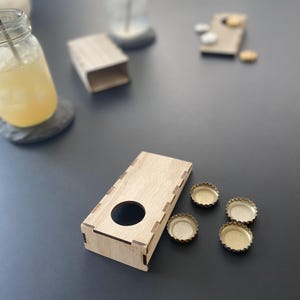 Mini Cornhole-gameset lasergesneden bestand, SVG-bestand