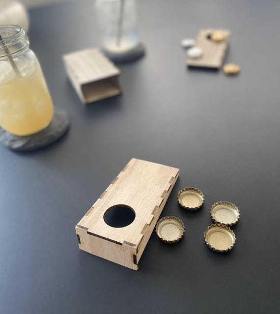 Mini Cornhole Game Set Laser Cut File, SVG File