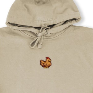 Stardew Valley Chicken Pixel Art Hoodie - Pixel Art, Retro Gaming Fashion, Gamer Gift, Gaming-Themed Apparel, Unisex Ultra Soft Cozy Hoodie