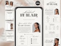 Lash Acuity Scheduling Template Lash Website Acuity Luxury Booking Site Acuity Lash tech Canva Lashes Diy Template product logo
