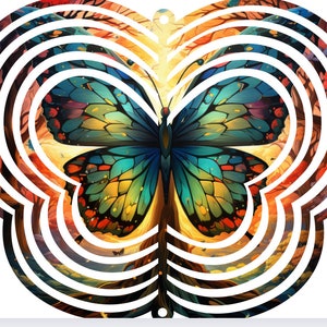 Butterfly Wind Spinner