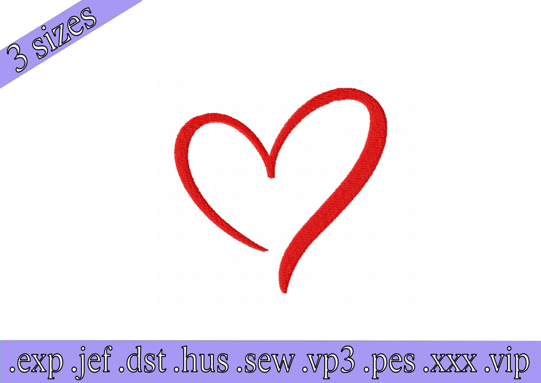 Red heart outline - Etsy Österreich, image size:1754x1241