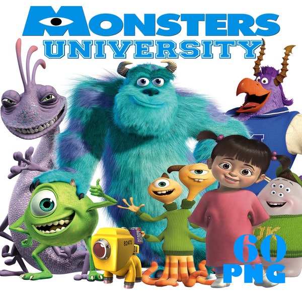 Monsters Inc PNG, Monsters Inc PNG Clipart, Monsters Inc Png, Monsters Inc Birthday, Monsters Inc Instant download