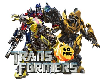 Transformers PNG, Transformers PNG Clipart, Transformers Birthday, Transformers Instant download,