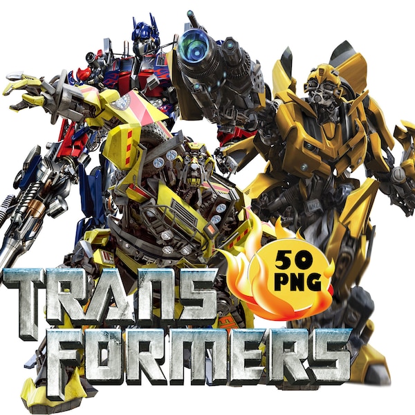 Transformers PNG, Transformers PNG Clipart, Transformers Birthday, Transformers Instant download,