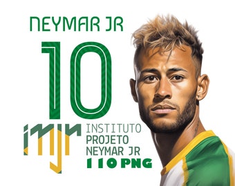 Neymar Jr PNG, Neymar Jr PNG Cliparts, Neymar Jr Birthday, Neymar Jr Instant download