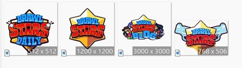 Brawl Stars PNG, Brawl Stars PNG Clipart, Brawl Stars Verjaardag, Brawl Stars Instant download, afbeelding 8